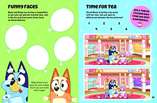 Bluey : Meet Bluey! Sticker Activity Boo