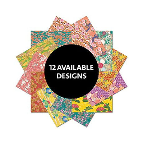 Origami Paper 300 Sheets Japanese Washi Patterns 4" (10 CM): Tuttle Origami Paper: High-Quality Origami Sheets Printed with 12 Different Designs - Retail Maharaj