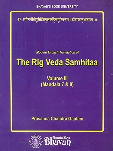 Rigveda Samhita Vol 111 Mandala 7&8 - Retail Maharaj