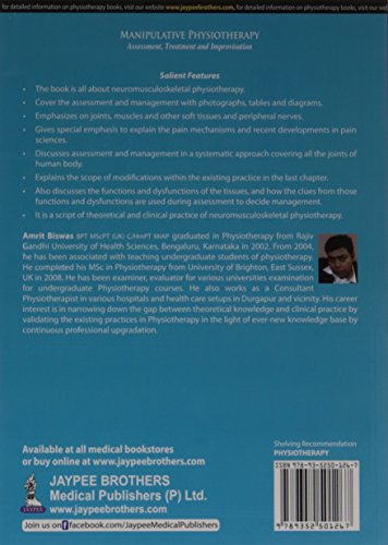 MANIPULATIVE PHYSIOTHERAPY ASSESSMENT, TREATMENT AND IMPROVISATION