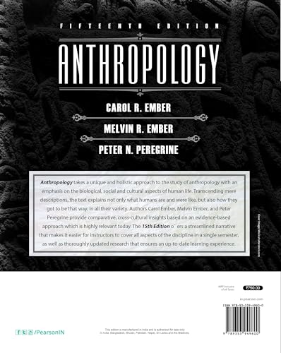 Anthropology, 15e - Retail Maharaj