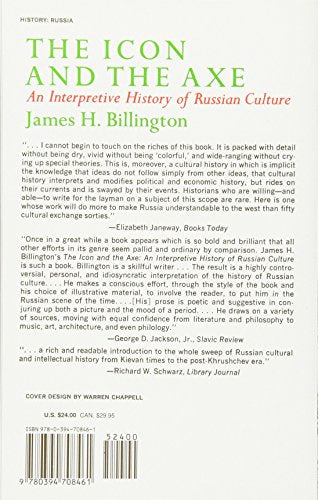 The Icon and Axe: An Interpretative History of Russian Culture