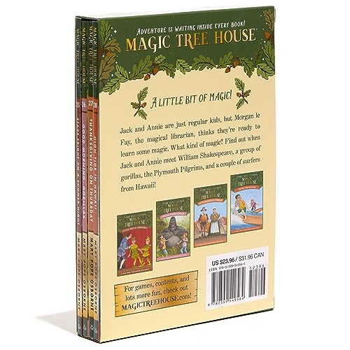 Magic Tree House Books 25-28 Boxed Set (Magic Tree House (R)) - Retail Maharaj