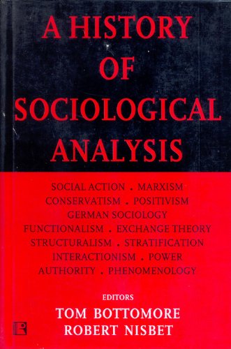 A History of Sociological Analysis