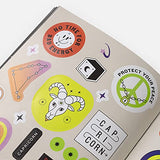 Stickerology: 928 Astrology Stickers from Aries to Pisces: Stickers for Journals, Water Bottles, Laptops, Planners, and More