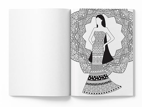 Fashion Mandala Coloring book for Adults - Retail Maharaj