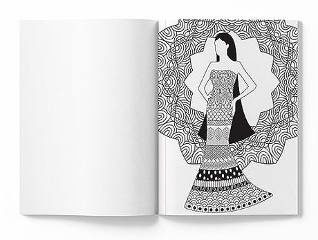 Fashion Mandala Coloring book for Adults - Retail Maharaj