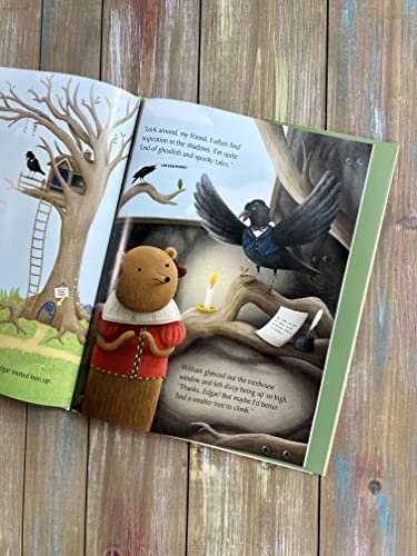 Literary Critters: William Shakesbear's Journey for Inspiration