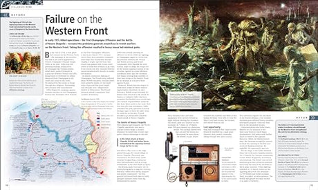 World War I: The Definitive Visual History (DK Definitive Visual Histories) - Retail Maharaj