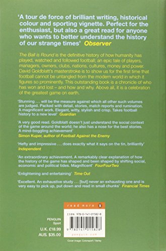 The Ball is Round: A Global History of Football - Retail Maharaj