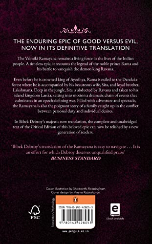 The Valmiki Ramayana Vol. 2 [Paperback] Debroy, Bibek - Retail Maharaj