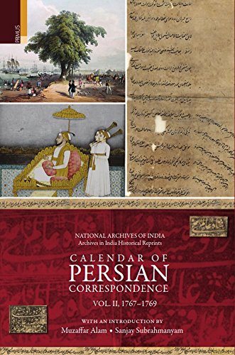 Calendar of Persian Correspondence: 1767- 1769 - Retail Maharaj
