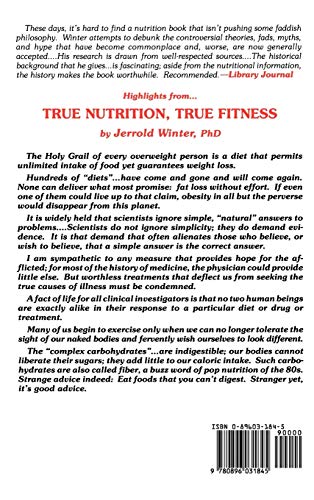 True Nutrition, True Fitness