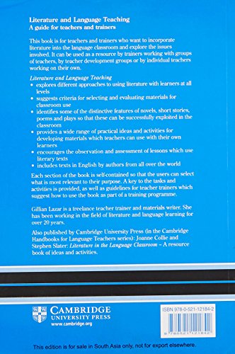 Literature and Language Teaching South Asian Edition