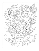 Creative Haven Tropical Wonders Coloring Book