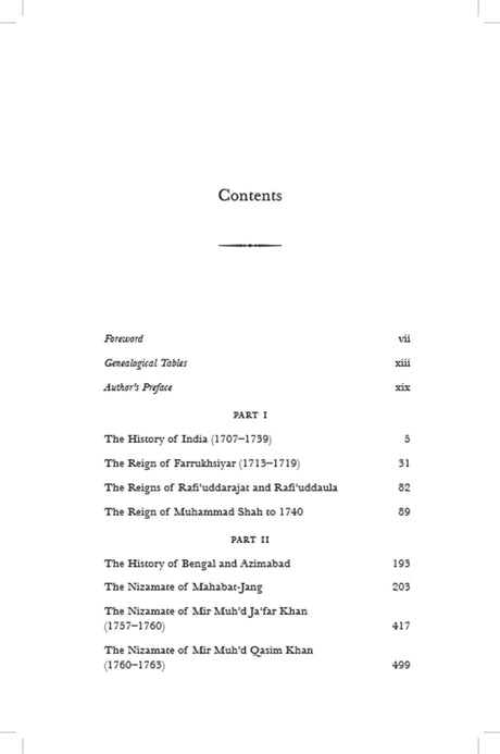 Siyaru’l-muta’akhkhirin The History of Latter Days India in the Eighteenth Century - Retail Maharaj