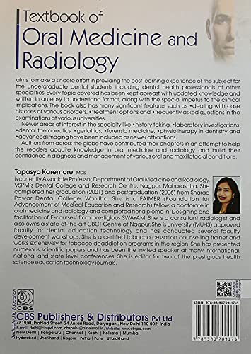 TEXTBOOK OF ORAL MEDICINE AND RADIOLOGY (PB 2021)
