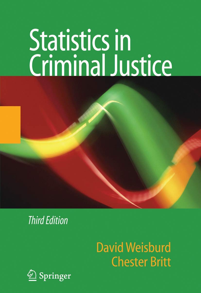 Statistics in Criminal Justice