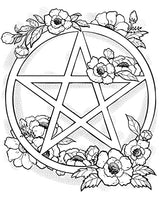 Witchcraft Coloring Book