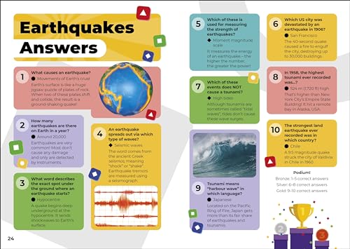 Kahoot! Quiz Time Earth: 250 Trivia Questions (with QR Codes Inside for 150 Interactive Bonus Questions) – Educational Kids Quiz Book