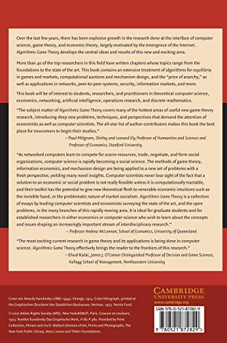 Algorithmic Game Theory