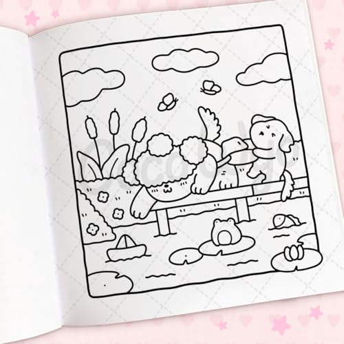 Cozy Cuties: A Cute and Comfy Colouring Book for All Ages (Coco Wyo)