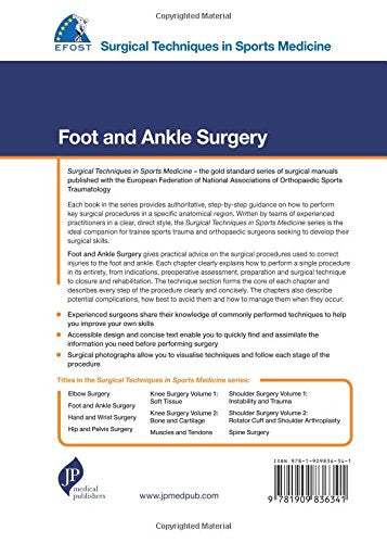 EFOST Surgical Techniques in Sports Medicine - Foot and Ankle Surgery