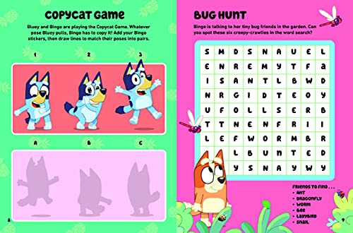 Bluey : Meet Bluey! Sticker Activity Boo