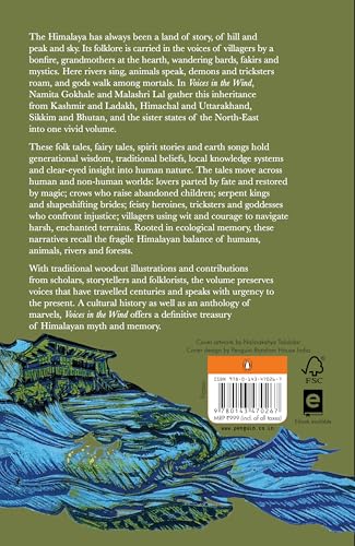 Voices in the Wind: Folktales, Folklore and Spirit Stories from the Himalaya |A Rich Treasury of Indian Mythology, Legends, Fairytales and Cultural Traditions - Retail Maharaj
