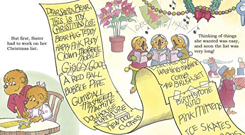 Santa Bear (The Berenstain Bears): A Christmas Board Book for Kids and Toddlers