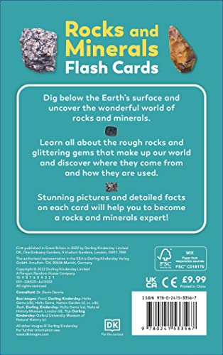 Rocks and Minerals Flash Cards