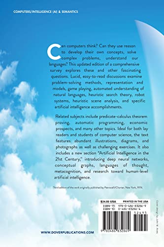 Introduction to Artificial Intelligence: Third Edition (Dover Books on Computer Science)