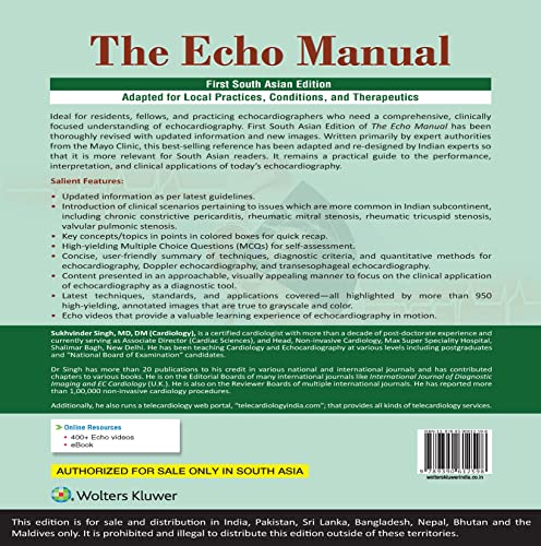 The Echo Manual, 1st South Asian ed