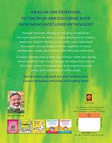 Hanuman: Anjani's Mighty Son (Read and Colour): Read and Colour, all-in-one storybook, picture book, and colouring book for children by Devdutt Pattanaik, India's most-loved mythologist | Puffin Books - Retail Maharaj