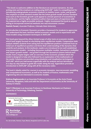 An Introduction to Economic Dynamics:Modelling, Analysis and Simulation - Retail Maharaj