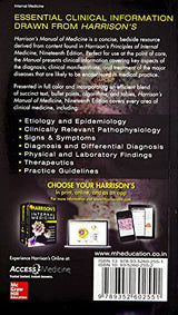 (OLD)HARRISON'S MANUAL OF MEDICINE