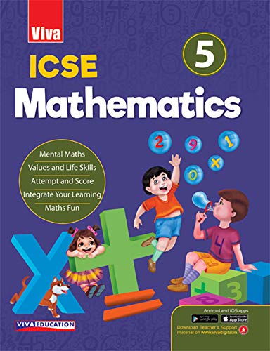 ICSE Mathematics - 5, 2019 Ed. - Retail Maharaj