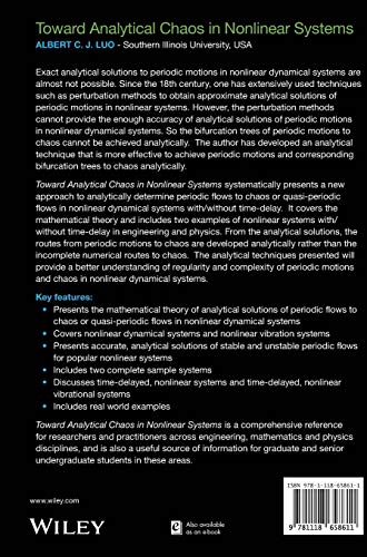 Toward Analytical Chaos in Nonlinear Systems
