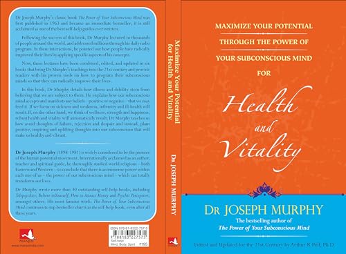 Maximize Your Potential Through The Power Of Your Subconscious Mind For Health And Vitality (English) - Retail Maharaj