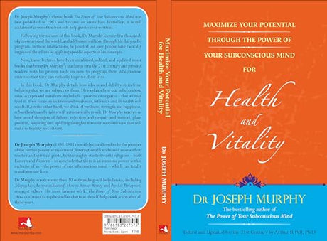 Maximize Your Potential Through The Power Of Your Subconscious Mind For Health And Vitality (English) - Retail Maharaj