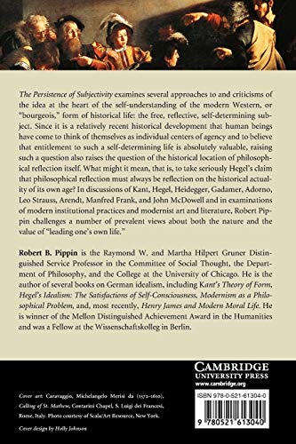 The Persistence of Subjectivity: On the Kantian Aftermath