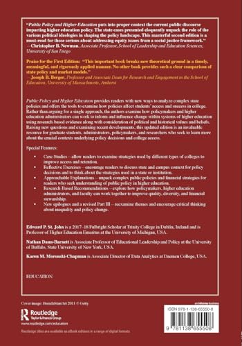 Public Policy and Higher Education: Reframing Strategies for Preparation, Access, and College Success (Core Concepts in Higher Education) - Retail Maharaj