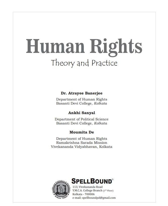 Human Rights (Theory & Practice) Hardcover (English Version) - Retail Maharaj