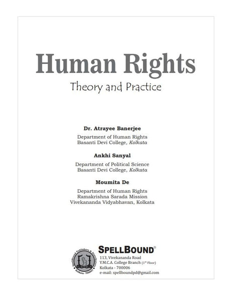 Human Rights (Theory & Practice) (English Version) - Retail Maharaj