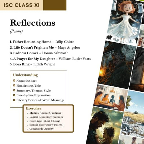 Almond Books ISC Class 11 Modern English Perspectives & Reflections Workbook with Answers | Explanations, MCQs, Logical Reasoning, Essay Type Questions, Classroom Activities | FULLY SOLVED WORKBOOK as per ISC syllabus | New 2025-2027 Edition - Retail Maharaj