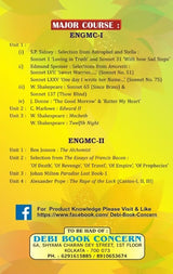 Diamond Guide On British Poetry & Drama Semester-1 (16th to 17th Centuries Major Course : ENGMC- I) British Literature (Major Course: ENGMC-II) Semester-1 (English Version) - Retail Maharaj