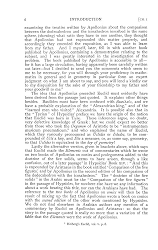 The Thirteen Books of the Elements, Vol. 1
