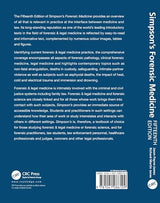 SIMPSONS FORENSIC MEDICINE 15ED (PB 2026)