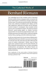 Collected Works of Bernhard Riemann (Dover Books on Mathematics)