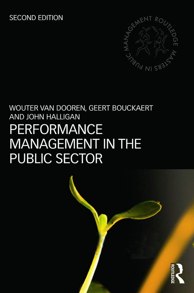 Performance Management in the Public Sector (Routledge Masters in Public Management) - Retail Maharaj